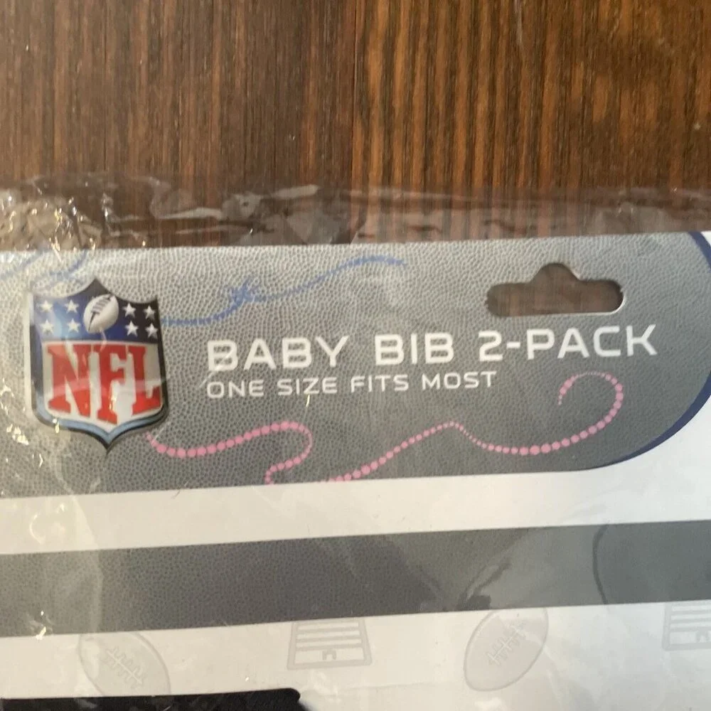 BabyFanatic - New Orleans Saints - Officially Licensed NFL Baby Bibs 2-Pack
